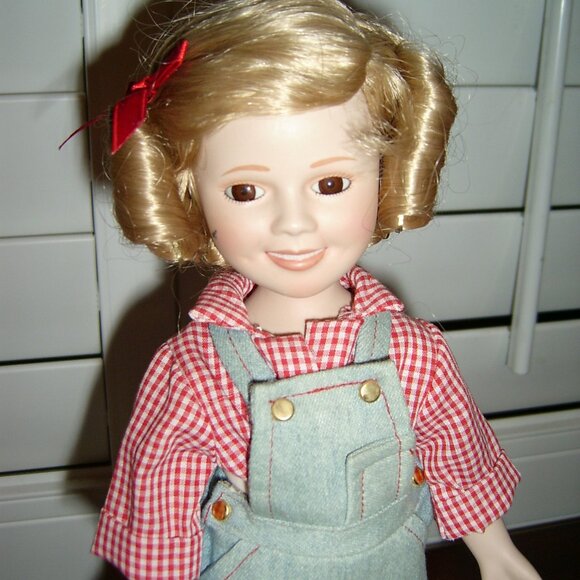 Shirley Temple Rebecca of Sunnybrook Farm Dolls Silver Screen 14" Danbury Mint - Picture 2 of 6